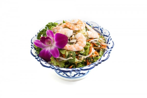 Salade thai aux crevettes