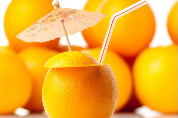 Jus d'oranges pressées